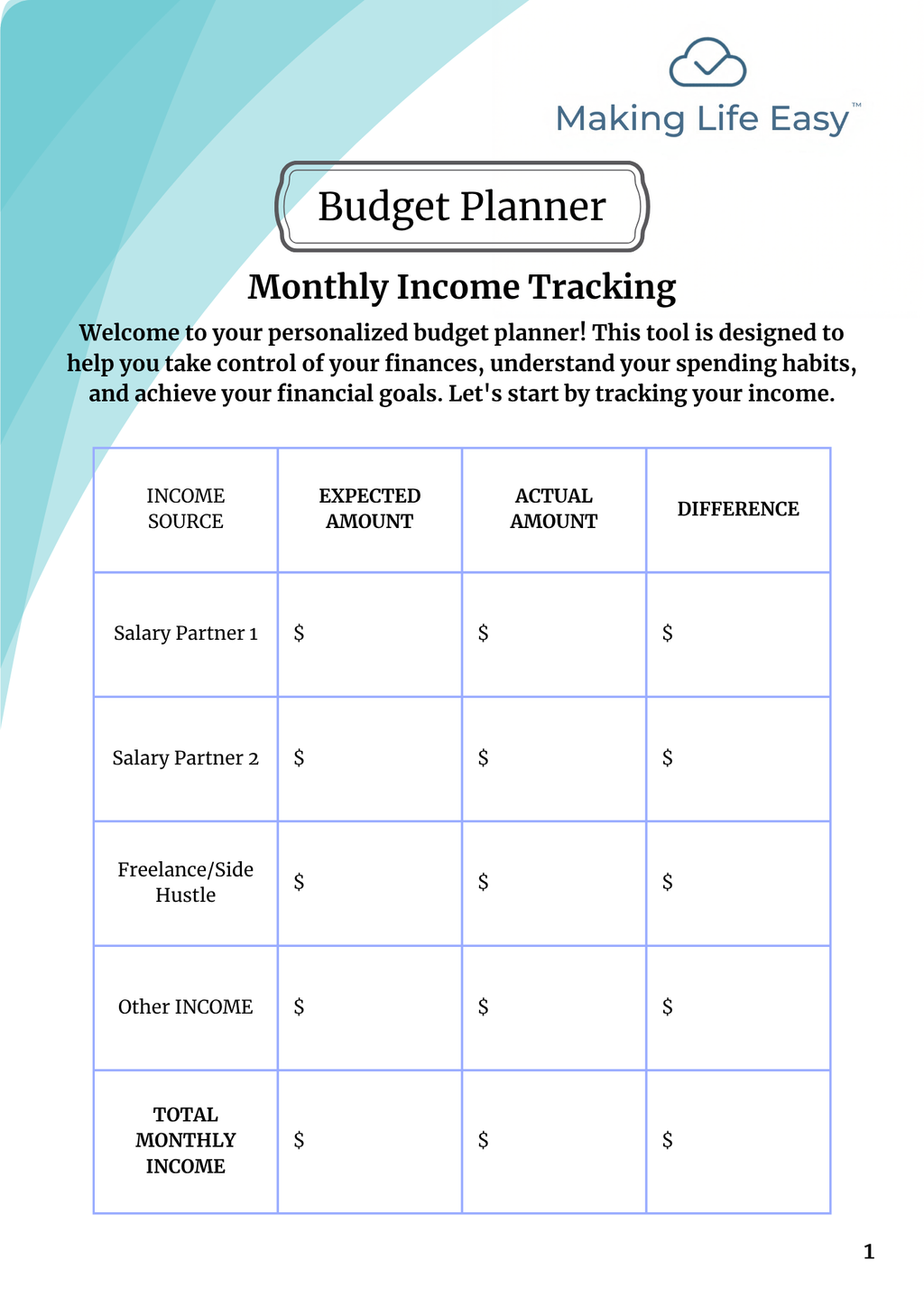 Budget Planner
