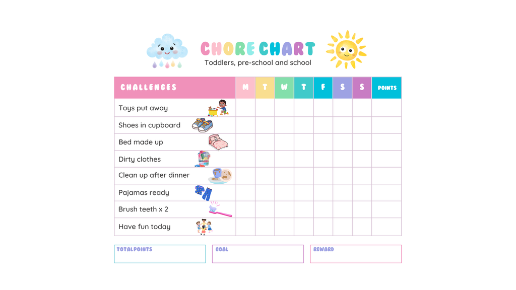 Kids Chore Chart