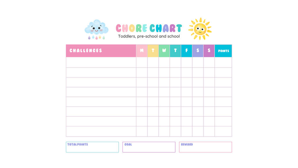 Kids Chore Chart